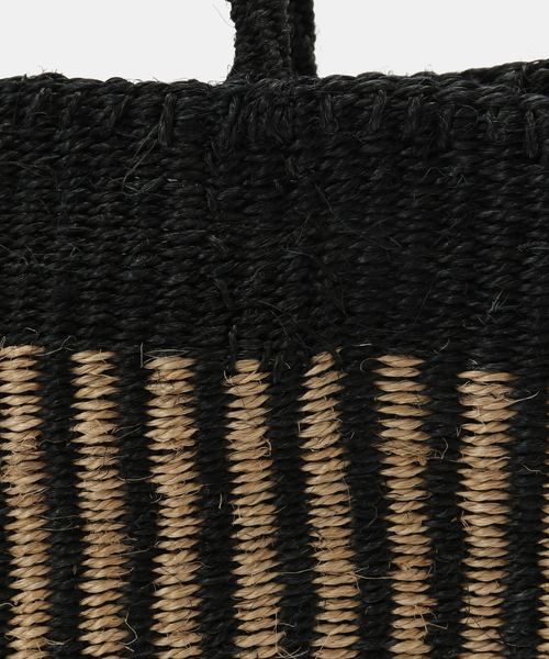JOURNAL STANDARD LUXE（ジャーナルスタンダード　ラックス）の「【SOIL】STRIPE SISAL BAG（かごバッグ・レディース・ブラック/ブラウン・FREE）」の11枚目の写真