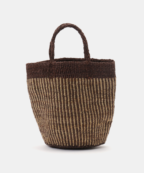 JOURNAL STANDARD LUXE（ジャーナルスタンダード　ラックス）の「【SOIL】STRIPE SISAL BAG（かごバッグ・レディース・ブラック/ブラウン・FREE）」の12枚目の写真