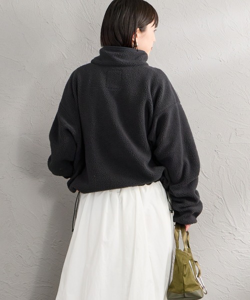 Columbia（コロンビア）の「【WEB先行予約】[Columbia/コロンビア] ヘルベディア Ⅱクロップドハーフスナップフリース(WEB限定)（その他アウター・レディース・ピンク/ブラック/ベージュ・L/M）」の20枚目の写真