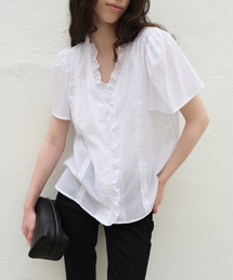 French Ruffle Blouse - Snow White