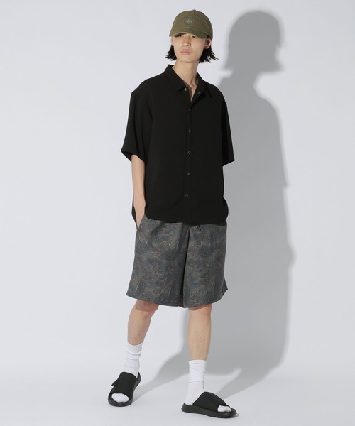 LAKOLE(ラコレ)の「ドライグリッドリングドット半袖シャツ / 1050886(シャツ/ブラウス・メンズ・ブラック/グリーン/アイボリー・MEDIUM/LARGE)」の5枚目の写真