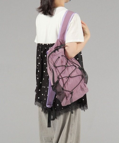 ALAND(エーランド)の「【UNISEX】ALAND/ポケッタブルリュック(バックパック/リュック・レディース・ブラック/グレー/パープル/ブルー・FREE)」の9枚目の写真