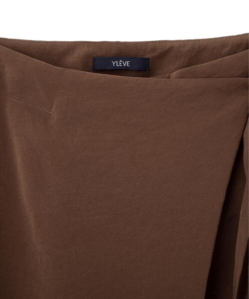 YLEVE（イレーヴ）の「YLEVE / RAYON-POLYESTER BROAD TROUSERS（その他パンツ・レディース・ブラック/ブラウン・1）」の13枚目の写真