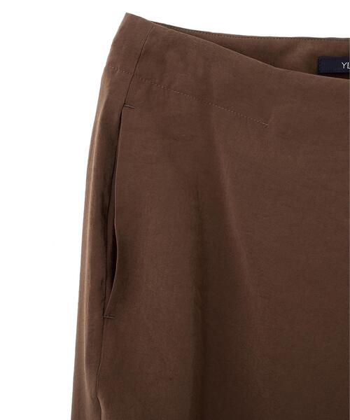 YLEVE（イレーヴ）の「YLEVE / RAYON-POLYESTER BROAD TROUSERS（その他パンツ・レディース・ブラック/ブラウン・1）」の15枚目の写真