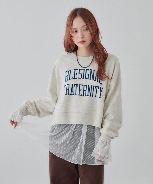 DISCOAT(ディスコート)の「生地アソートレースチュニック(Tシャツ/カットソー・レディース・ブラック系その他/オフホワイト/ブラック/ホワイト・FREE)」の8枚目の写真