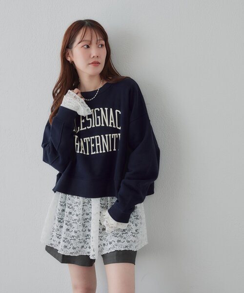 DISCOAT(ディスコート)の「生地アソートレースチュニック(Tシャツ/カットソー・レディース・ブラック系その他/オフホワイト/ブラック/ホワイト・FREE)」の18枚目の写真