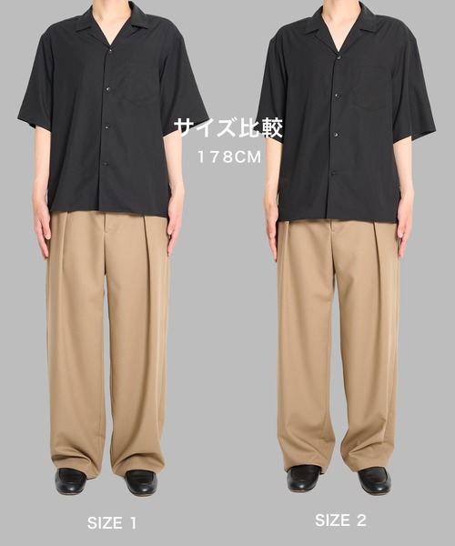 STUDIOUS(ステュディオス)の「【STUDIOUS】Soft Open collar Shirts / 吸湿性 / 速乾性(シャツ/ブラウス・メンズ・ホワイト/タン/ブラック・1/2)」の8枚目の写真