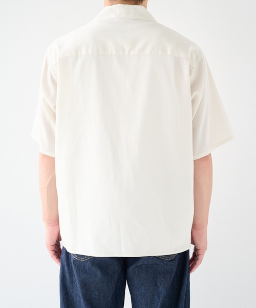 STUDIOUS(ステュディオス)の「【STUDIOUS】Soft Open collar Shirts / 吸湿性 / 速乾性(シャツ/ブラウス・メンズ・ホワイト/タン/ブラック・1/2)」の17枚目の写真