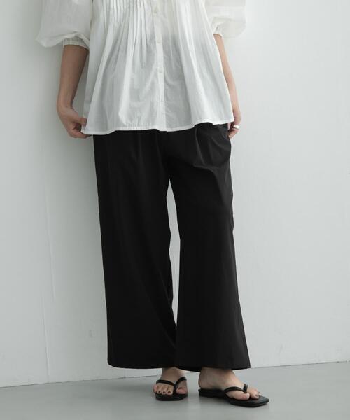 URBAN RESEARCH Sonny Label(アーバンリサーチサニーレーベル)の「機能素材ユーティリティパンツ(その他パンツ・レディース・ライトグレー/ブラック・FREE)」の1枚目の写真