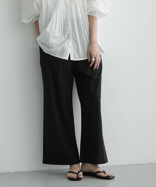 URBAN RESEARCH Sonny Label(アーバンリサーチサニーレーベル)の「機能素材ユーティリティパンツ(その他パンツ・レディース・ライトグレー/ブラック・FREE)」の3枚目の写真