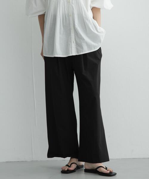 URBAN RESEARCH Sonny Label(アーバンリサーチサニーレーベル)の「機能素材ユーティリティパンツ(その他パンツ・レディース・ライトグレー/ブラック・FREE)」の4枚目の写真