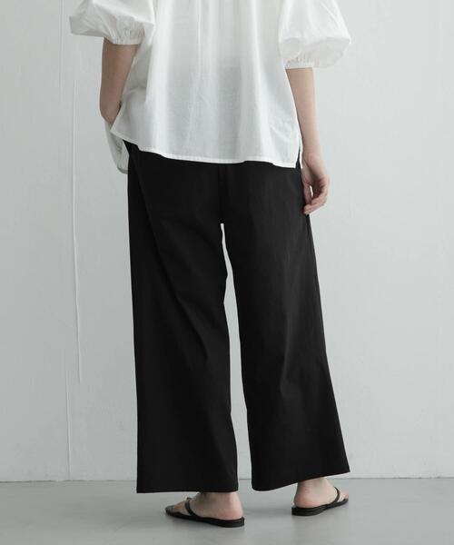 URBAN RESEARCH Sonny Label(アーバンリサーチサニーレーベル)の「機能素材ユーティリティパンツ(その他パンツ・レディース・ライトグレー/ブラック・FREE)」の6枚目の写真