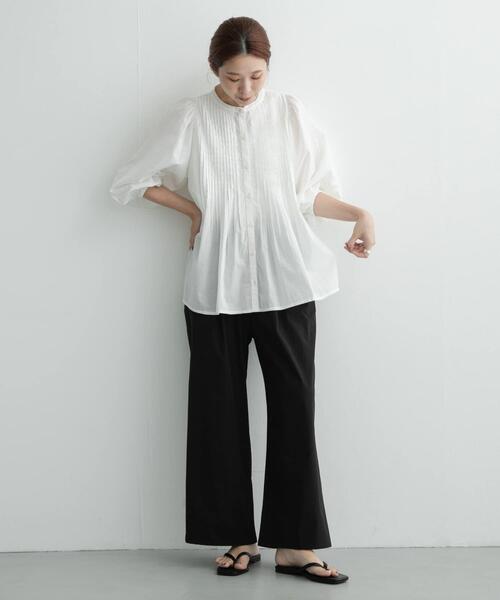 URBAN RESEARCH Sonny Label(アーバンリサーチサニーレーベル)の「機能素材ユーティリティパンツ(その他パンツ・レディース・ライトグレー/ブラック・FREE)」の9枚目の写真