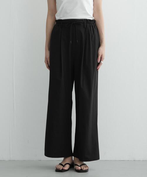 URBAN RESEARCH Sonny Label(アーバンリサーチサニーレーベル)の「機能素材ユーティリティパンツ(その他パンツ・レディース・ライトグレー/ブラック・FREE)」の10枚目の写真