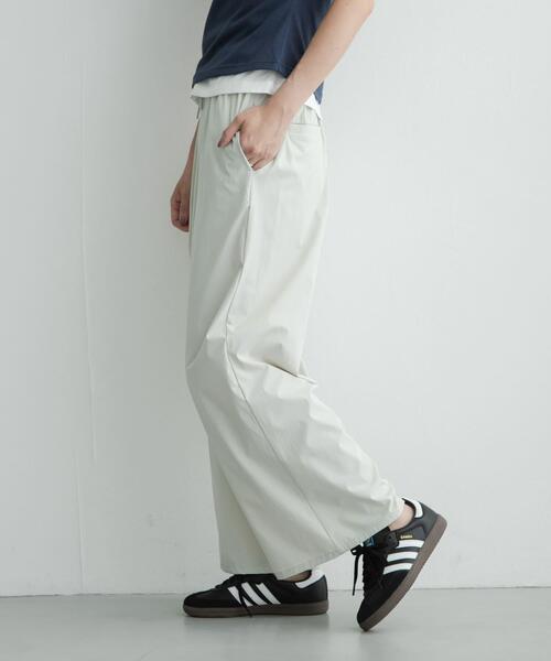 URBAN RESEARCH Sonny Label(アーバンリサーチサニーレーベル)の「機能素材ユーティリティパンツ(その他パンツ・レディース・ライトグレー/ブラック・FREE)」の15枚目の写真