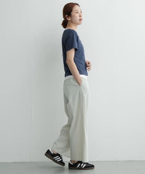 URBAN RESEARCH Sonny Label(アーバンリサーチサニーレーベル)の「機能素材ユーティリティパンツ(その他パンツ・レディース・ライトグレー/ブラック・FREE)」の20枚目の写真