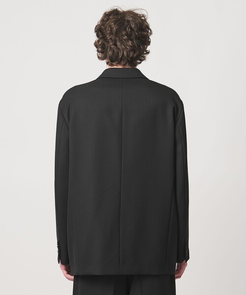 LOEFF（ロエフ）の「＜LOEFF＞タキシードクロス ボックス ジャケット MENS（テーラードジャケット・メンズ・ブラック・2/1/0）」の8枚目の写真