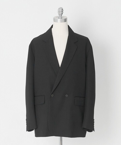 LOEFF（ロエフ）の「＜LOEFF＞タキシードクロス ボックス ジャケット MENS（テーラードジャケット・メンズ・ブラック・2/1/0）」の9枚目の写真