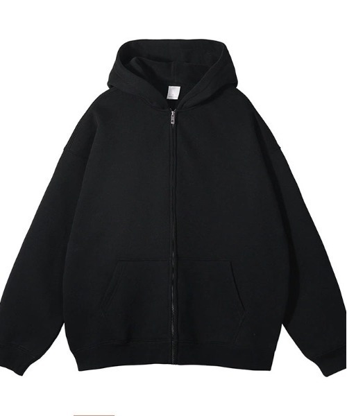 DOUBLE STEAL(ダブルスティール)の「DSオーバーサイズジップパーカー(パーカー・メンズ・グレー/ブラック・X-LARGE/LARGE/MEDIUM)」の2枚目の写真