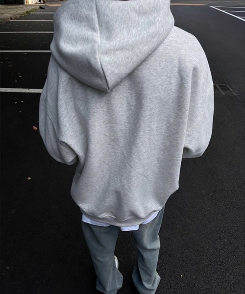 DOUBLE STEAL(ダブルスティール)の「DSオーバーサイズジップパーカー(パーカー・メンズ・グレー/ブラック・X-LARGE/LARGE/MEDIUM)」の5枚目の写真