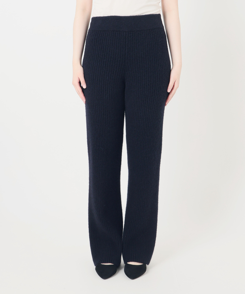 VERMEIL par iena(ヴェルメイユパーイエナ)の「Wool Yak Mix ニットパンツ(その他パンツ・レディース・カーキ/ネイビー・FREE)」の14枚目の写真