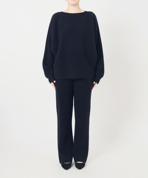 VERMEIL par iena(ヴェルメイユパーイエナ)の「Wool Yak Mix ニットパンツ(その他パンツ・レディース・カーキ/ネイビー・FREE)」の21枚目の写真