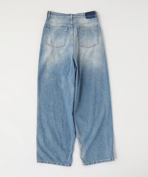Maison Margiela(メゾンマルジェラ)の「MAISON MARGIELA(メゾン マルジェラ) WRAP DENIM TROUSERS(デニムパンツ・メンズ・ブルー系その他・31/30/29)」の2枚目の写真