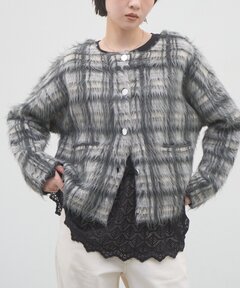 frill puff sleeve jacket / フリルパフスリーブジャケット 