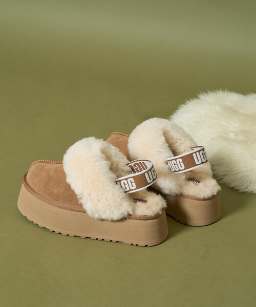 FREAK'S STORE(フリークスストア)の「限定展開 UGG/アグ W FUNKETTE/ウィメンズ ファンケット 68サイズ展開(スニーカー・レディース・キャメル/ベージュ/ブラック・6/8/7)」の12枚目の写真