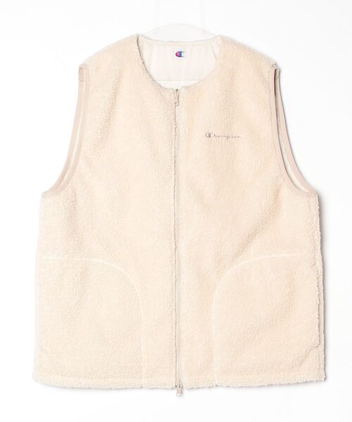 Champion Golf(チャンピオンゴルフ)の「【Champion/チャンピオン】メンズ GOLF ジップリバーシブルベスト(ベスト・メンズ・グリーン/オフホワイト/ブラック・MEDIUM/LARGE/X-LARGE)」の1枚目の写真