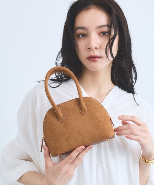 VELETTO(ベレット)の「BARNYARDSTORM / VELETTO(ヴェレット) / ミニボストンショルダー【別注】(ハンドバッグ・レディース・カーキ/キャメル・FREE)」の6枚目の写真