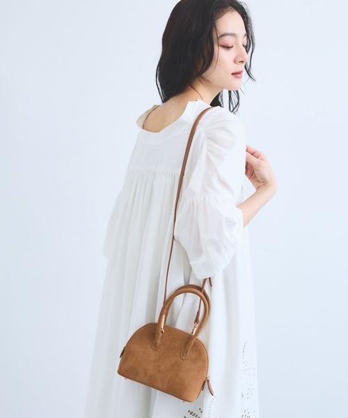 VELETTO(ベレット)の「BARNYARDSTORM / VELETTO(ヴェレット) / ミニボストンショルダー【別注】(ハンドバッグ・レディース・カーキ/キャメル・FREE)」の14枚目の写真