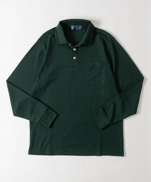 JOHN'S CLOSET(ジョンズクローゼット)の「【15】〔BEVERLY HILLS POLO CLUB/ビバリーヒルズポロクラブ〕ワンポイント刺しゅうベーシック鹿の子ポロシャツ(ポロシャツ・メンズ・グリーン/レッド/ネイビー/グレー・LARGE/MEDIUM)」の17枚目の写真