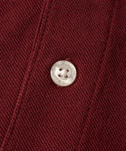 JOHN'S CLOSET(ジョンズクローゼット)の「【15】〔BEVERLY HILLS POLO CLUB/ビバリーヒルズポロクラブ〕ワンポイント刺しゅうベーシック鹿の子ポロシャツ(ポロシャツ・メンズ・グリーン/レッド/ネイビー/グレー・LARGE/MEDIUM)」の7枚目の写真