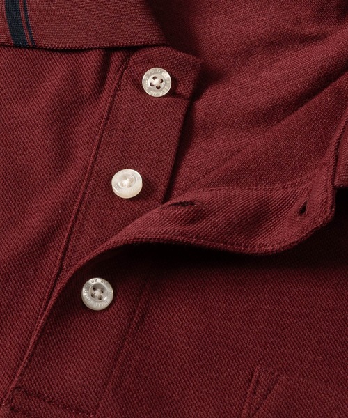 JOHN'S CLOSET(ジョンズクローゼット)の「【15】〔BEVERLY HILLS POLO CLUB/ビバリーヒルズポロクラブ〕ワンポイント刺しゅうベーシック鹿の子ポロシャツ(ポロシャツ・メンズ・グリーン/レッド/ネイビー/グレー・LARGE/MEDIUM)」の6枚目の写真