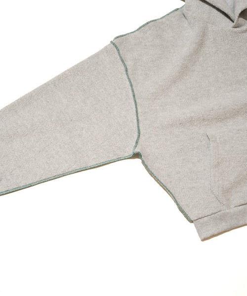 FRUIT OF THE LOOM(フルーツオブザルーム)の「【FRUIT OF THE LOOM】FTL VOLUME HOODIE / ショート丈 フーディ(パーカー・メンズ・ブルー/ホワイト系その他/ホワイト系その他2/グリーン/ピンク/レッド・S/M/L/XL)」の14枚目の写真