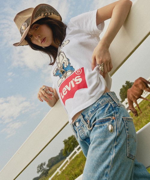 Levi's(リーバイス)の「Levi's/リーバイス Levi’s(R) x CPD HOOME 501(R) '90S JEANS(デニムパンツ・レディース・ライトインディゴブルー・23inch/26inch/25inch/24inch/28inch/27inch)」の2枚目の写真