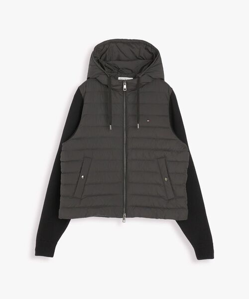 TOMMY HILFIGER(トミーヒルフィガー)の「ミックスメディアジャケット(ブルゾン・レディース・ホワイト・X-SMALL/SMALL/MEDIUM)」の12枚目の写真