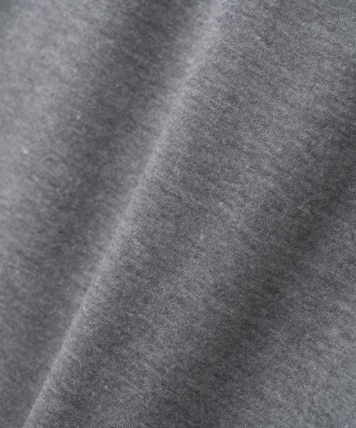 MILLO WOMEN（ミロウーマン）の「テープヘンリーネックTシャツ[メランジチャコール]（Tシャツ/カットソー・レディース・その他・ONE SIZE）」の7枚目の写真