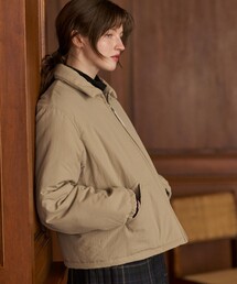 LE GLAZIK | ナイロンタッサー ジップジャケット WOMEN