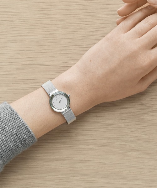 SKAGEN(スカーゲン)の「LEONORA 456SSS(アナログ腕時計)」|シルバー系