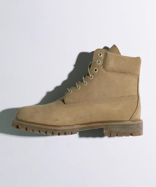 Timberland（ティンバーランド）の「＜Timberland＞ 6 INCH BOOT/ブーツ（ブーツ・メンズ・ダークグレー/ベージュ・8/9/7）」の4枚目の写真
