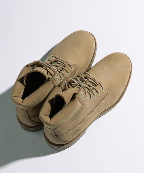 Timberland（ティンバーランド）の「＜Timberland＞ 6 INCH BOOT/ブーツ（ブーツ・メンズ・ダークグレー/ベージュ・8/9/7）」の6枚目の写真