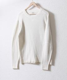 coen | ウールナイロンクルーネックニット(ニット/セーター)