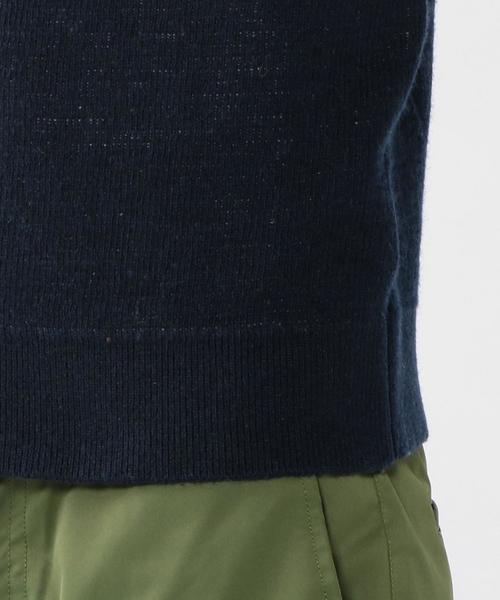 coen（コーエン）の「ウールナイロンクルーネックニット（ニット/セーター・メンズ・オフホワイト/ネイビー・MEDIUM/LARGE/SMALL/X-LARGE）」の13枚目の写真