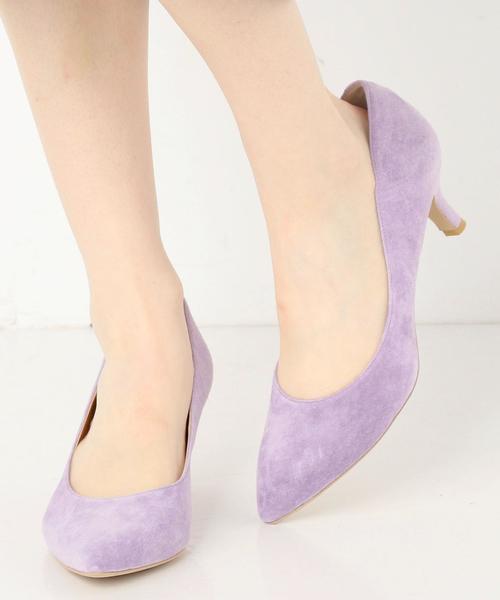 ODETTE E ODILE（オデットエオディール）の「O ポインテッド パンプス55○↓↑（パンプス・レディース・ベージュ/ライラック/ブラック・21.5㎝/22.5cm/23cm/23.5cm/22cm/25cm/24.5cm/24cm）」の8枚目の写真