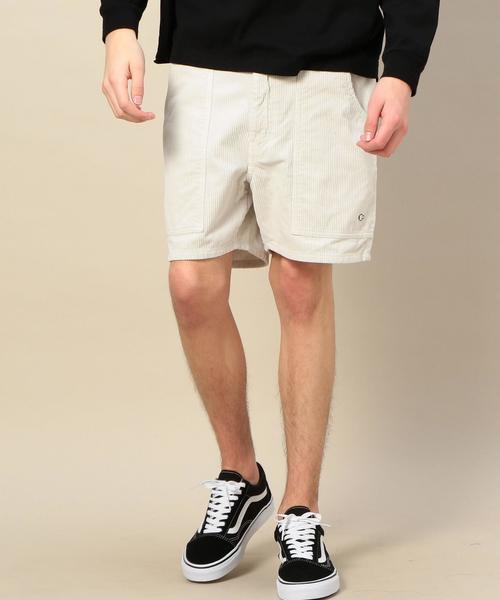 Ocean Pacific(オーシャンパシフィック)の「【別注】 <Ocean Pacific> CORD SHORTS/ショーツ ◆(その他パンツ・メンズ・ホワイト/ベージュ/ライトブルー/ネイビー・MEDIUM/SMALL/LARGE)」の1枚目の写真