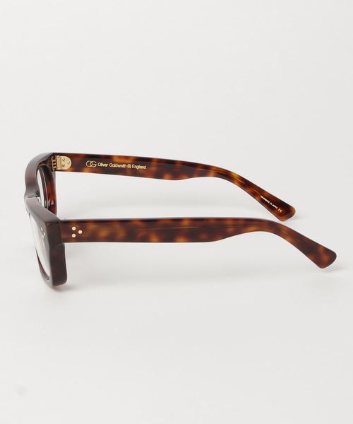 Oliver Goldsmith（オリバーゴールドスミス）の「＜OLIVER GOLD SMITH＞VICE CONSUL-s EYEWEAR/ｱｲｳｪｱ（メガネ・メンズ・ブラウン/ブラック・FREE）」の3枚目の写真