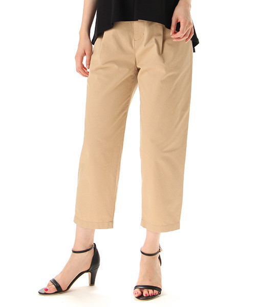 Honeys（ハニーズ）の「ゆったりカラーテーパードパンツ（その他パンツ・レディース・ネイビー/ブラック/カーキ/ピンク/キャメル・L/M/S/LL）」の5枚目の写真