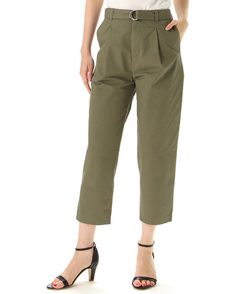 Honeys（ハニーズ）の「ゆったりカラーテーパードパンツ（その他パンツ・レディース・ネイビー/ブラック/カーキ/ピンク/キャメル・L/M/S/LL）」の20枚目の写真